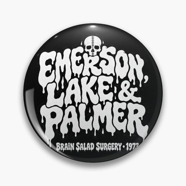 Item preview, Emerson Lake & Palmer Brain Salad Surgery 1973 Liquid Art designed and sold by JMS-Artvintage.