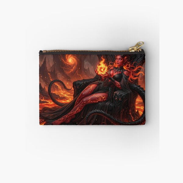 Item preview, Fiery Demon Queen Succubus Dark Fantasy designed and sold by GalleryBrisArt.