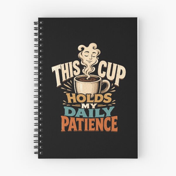 Item preview, This Cup Holds My Daily Patience Coffee Humor designed and sold by ColeLaniTrading.