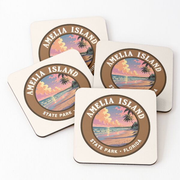 Item preview, Amelia Island State Park (Florida), USA, Ver. 2 designed and sold by PinkandP.