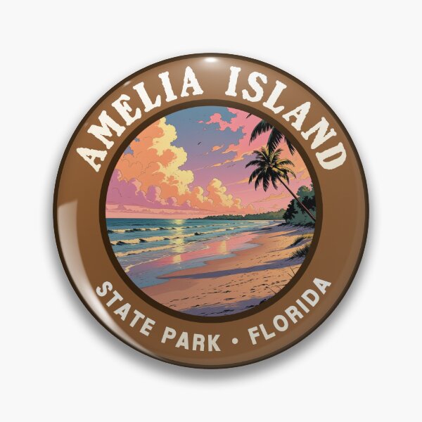 Item preview, Amelia Island State Park (Florida), USA, Ver. 2 designed and sold by PinkandP.