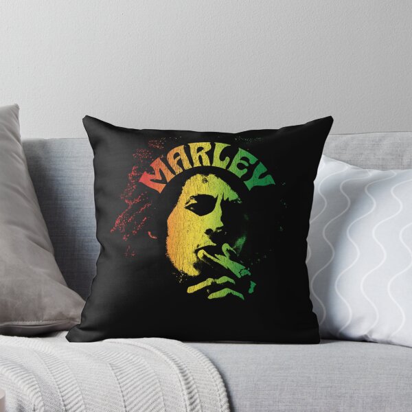 Item preview, Bob Marley Rasta Color Gradient Silhouette Poster designed and sold by DonnellKohler.
