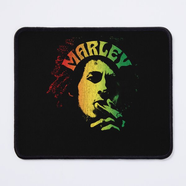 Item preview, Bob Marley Rasta Color Gradient Silhouette Poster designed and sold by DonnellKohler.