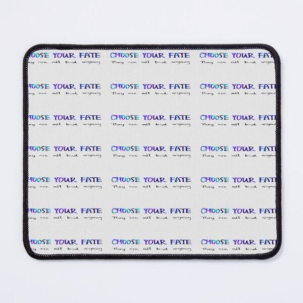 Item preview, Choose your fate Minimalist Quote Text designed and sold by Deep Descent.