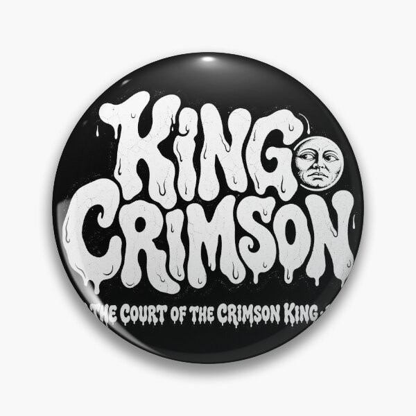 Item preview, King Crimson In the Court 1969 Vintage Slime Rock Art designed and sold by JMS-Artvintage.