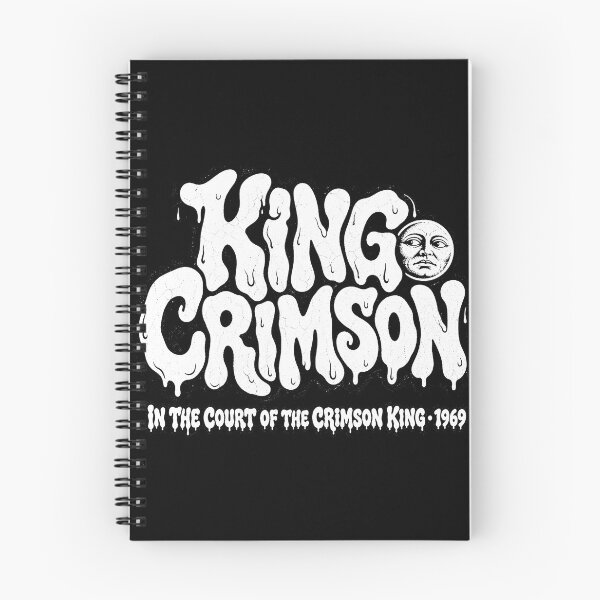 Item preview, King Crimson In the Court 1969 Vintage Slime Rock Art designed and sold by JMS-Artvintage.