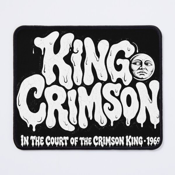 Item preview, King Crimson In the Court 1969 Vintage Slime Rock Art designed and sold by JMS-Artvintage.