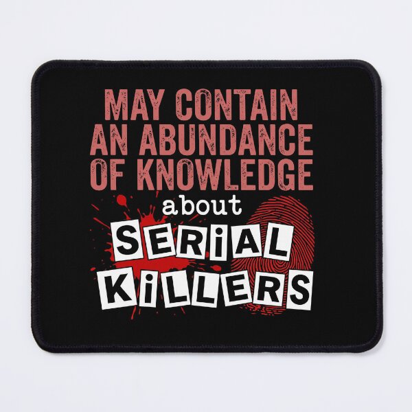 Item preview, Knowledge About Serial Killers Funny True Crime Fingerprint Design designed and sold by AdyKurniawan.