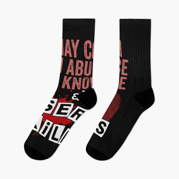 Item preview, Knowledge About Serial Killers Funny True Crime Fingerprint Design designed and sold by AdyKurniawan.