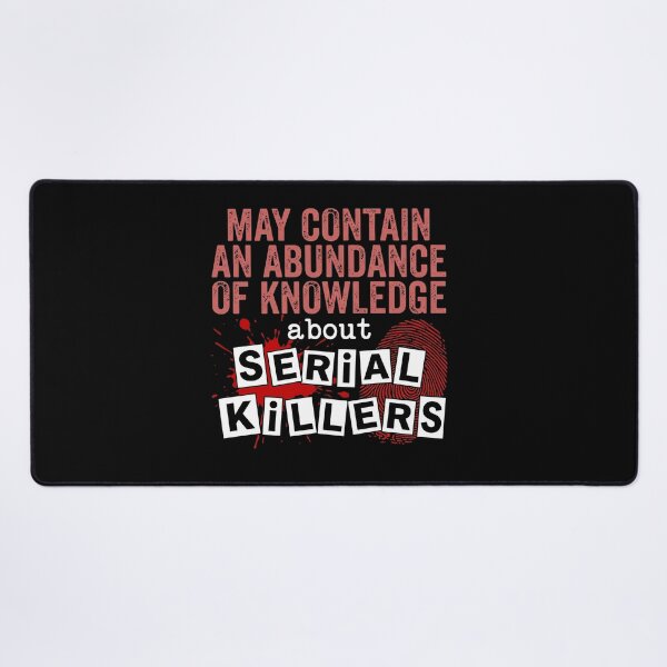 Item preview, Knowledge About Serial Killers Funny True Crime Fingerprint Design designed and sold by AdyKurniawan.