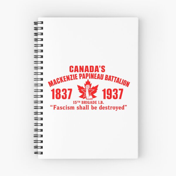 Item preview, Canadas Mackenzie Papineau Battalion Antifascist Commemorative Artwork Print designed and sold by PinUpPizzazz.