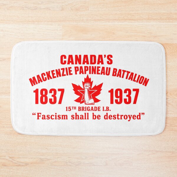 Item preview, Canadas Mackenzie Papineau Battalion Antifascist Commemorative Artwork Print designed and sold by PinUpPizzazz.