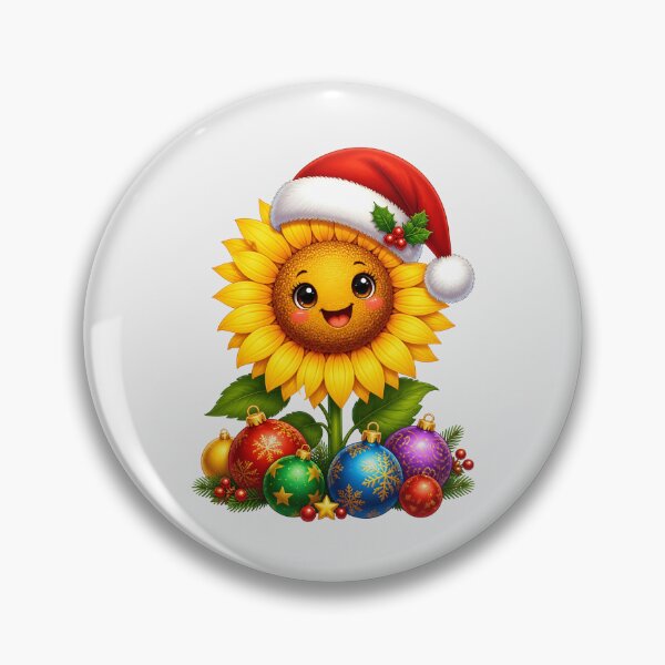 Item preview, Cute Christmas Sunflower designed and sold by naragon4289.