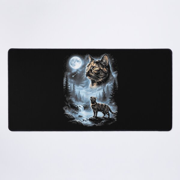 Item preview, Tortoiseshell Cat Howling At The Moon 90S Retro Vintage designed and sold by MirGilliam.