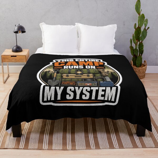 Item preview, This Entire Camp Runs On My System Camping Adventure designed and sold by ColeLaniTrading.