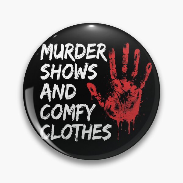 Item preview, Murder Shows and Comfy Clothes True Crime Graphic Tee designed and sold by AdyKurniawan.