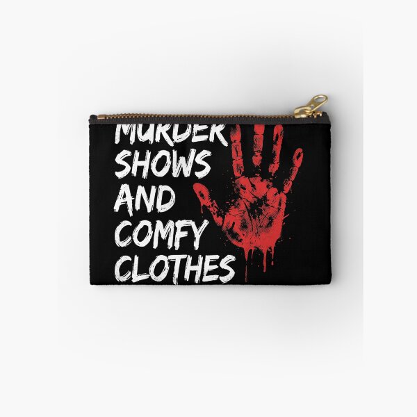 Item preview, Murder Shows and Comfy Clothes True Crime Graphic Tee designed and sold by AdyKurniawan.