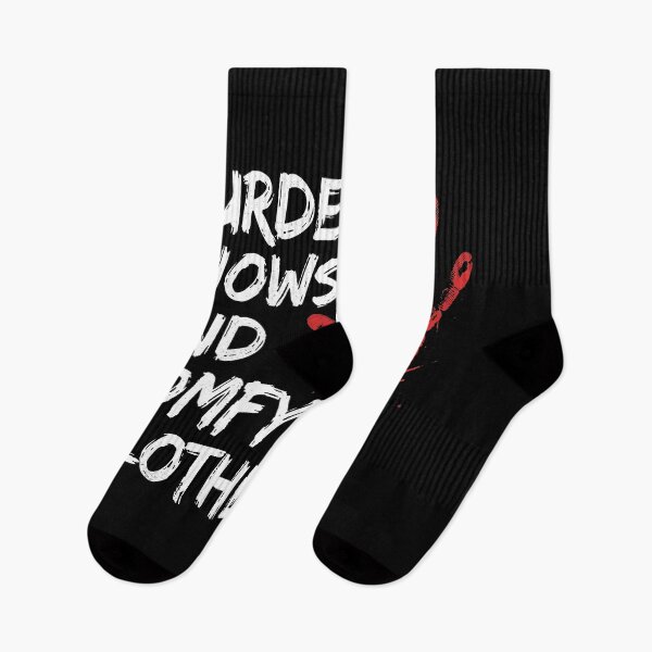 Item preview, Murder Shows and Comfy Clothes True Crime Graphic Tee designed and sold by AdyKurniawan.