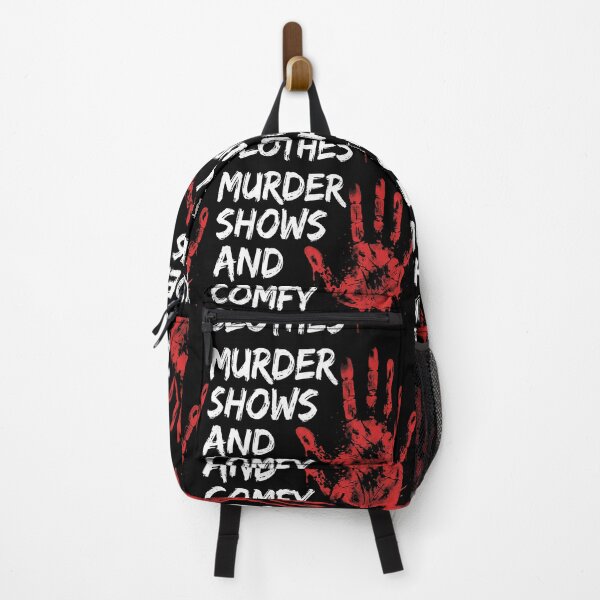 Item preview, Murder Shows and Comfy Clothes True Crime Graphic Tee designed and sold by AdyKurniawan.