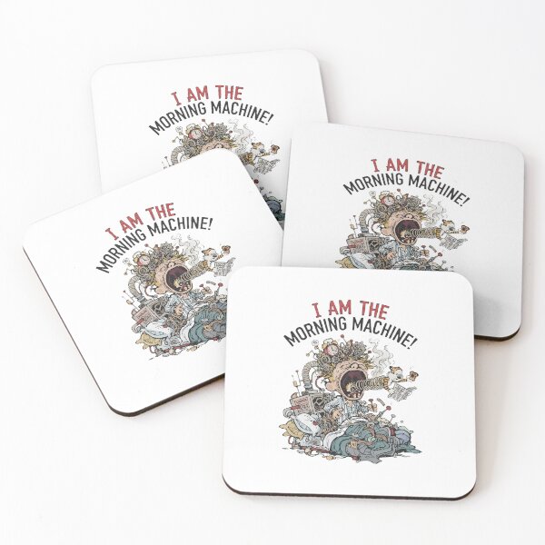 Item preview, I Am the Morning Machine designed and sold by Colorful-Garden.