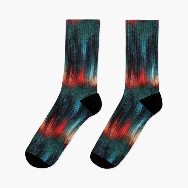 Item preview, Glitchy Neon Cascade Abstract designed and sold by Piotrek0001.