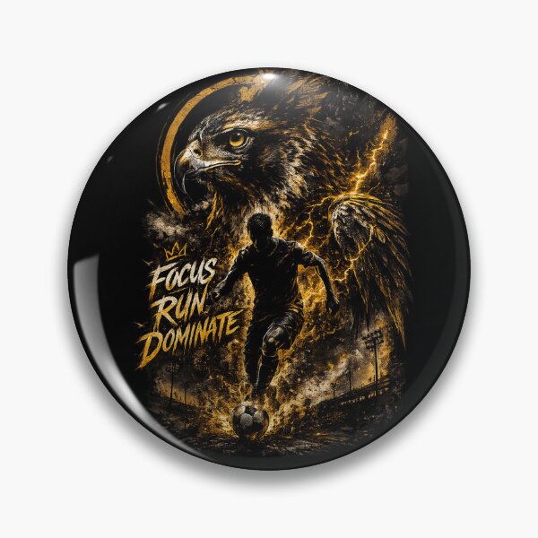 Item preview, Focus Run Dominate Soccer designed and sold by LegendCourt.