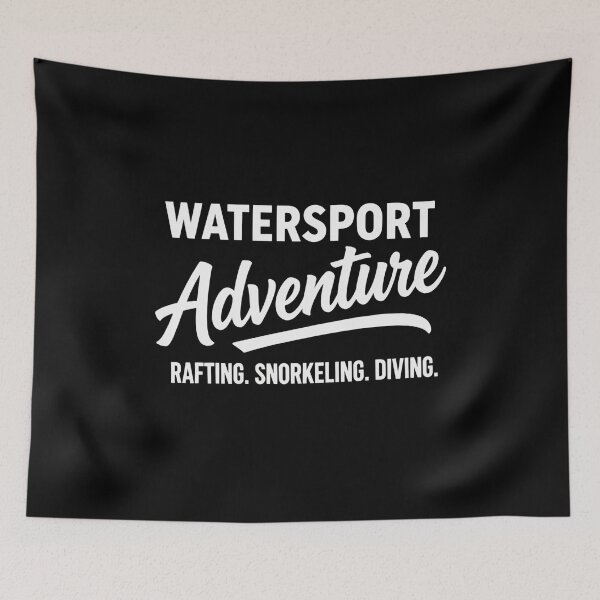 Item preview, Watersport Adventure Rafting Snorkeling Diving Graphic T-Shirt designed and sold by FestivityFinds.