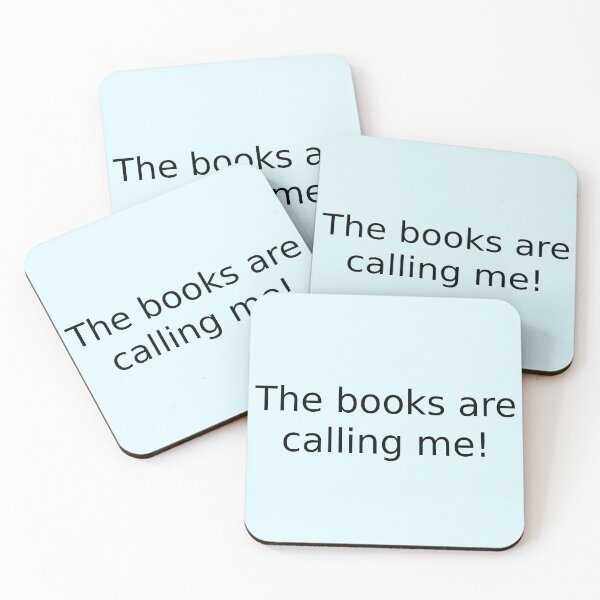 Item preview, The books are calling me! designed and sold by English Learning.