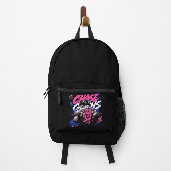 Item preview, Chase Gains Never Stop Neon Graffiti Bodybuilder designed and sold by Vermanartist.
