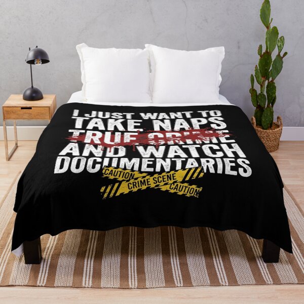 Item preview, True Crime Documentaries & Naps Funny Lazy Day Graphic designed and sold by AdyKurniawan.