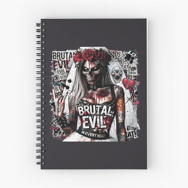 Item preview, Brutal Bride Newspaper Broken Heart designed and sold by Voodoo Store Paranormal Collections.