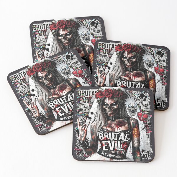 Item preview, Brutal Bride Newspaper Broken Heart designed and sold by Voodoo Store Paranormal Collections.