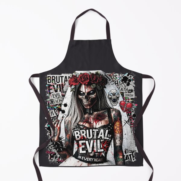 Item preview, Brutal Bride Newspaper Broken Heart designed and sold by Voodoo Store Paranormal Collections.