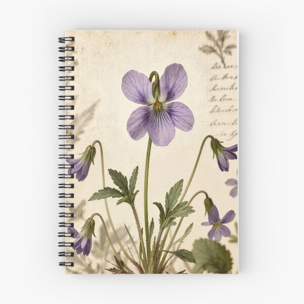 Item preview, Vintage Wild Violet Botanical Illustration - Viola Odorata Flower Art designed and sold by Darlin8888.