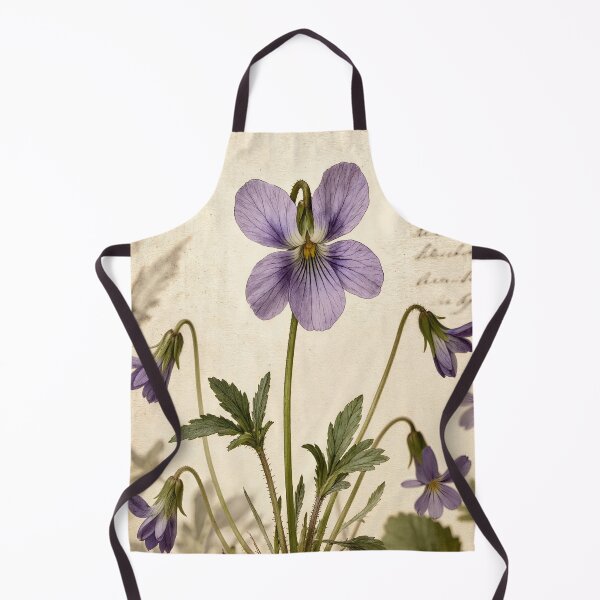 Item preview, Vintage Wild Violet Botanical Illustration - Viola Odorata Flower Art designed and sold by Darlin8888.