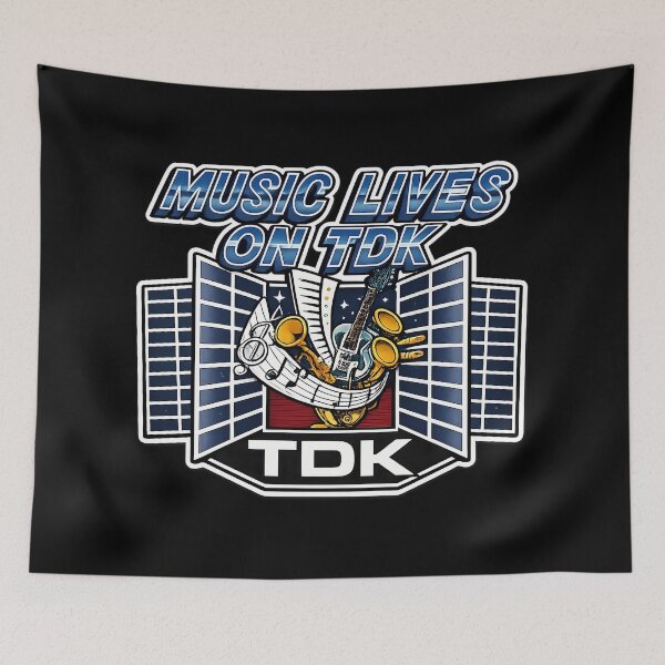 Item preview, Music Lives On Tdk designed and sold by naturebyxomi.