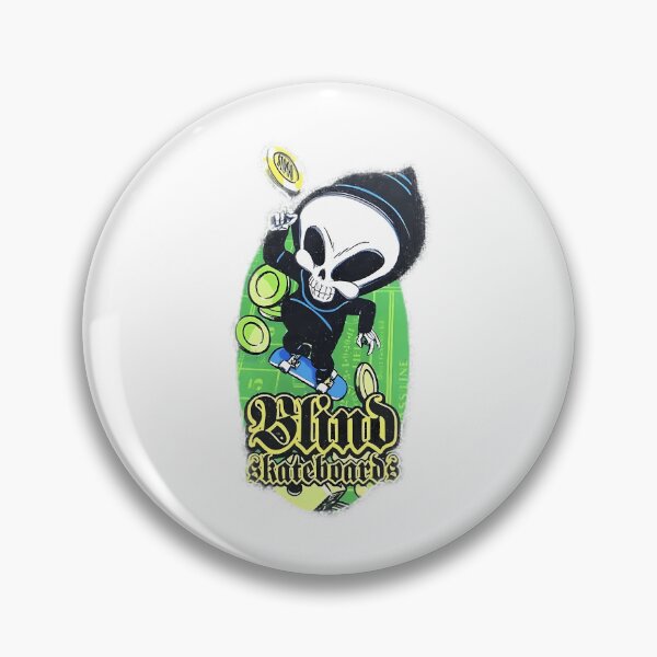 Item preview, Blind Skateboards Hook Ups Skate Hookups Hook-Ups 90'S Vintage Skateboard Poker Grim Reaper designed and sold by ArtPowerGraphic.