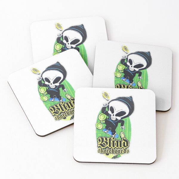 Item preview, Blind Skateboards Hook Ups Skate Hookups Hook-Ups 90'S Vintage Skateboard Poker Grim Reaper designed and sold by ArtPowerGraphic.