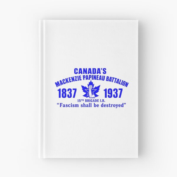 Item preview, Canadas Mackenzie Papineau Battalion Antifascist Commemorative Artwork Print designed and sold by PinUpPizzazz.