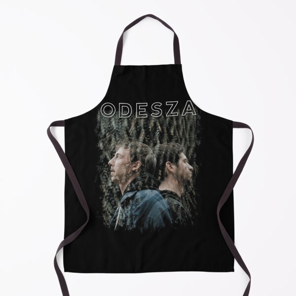 Item preview, Odesza Duo Profile Silhouette Nature Overlay Poster designed and sold by BrookCrooks.