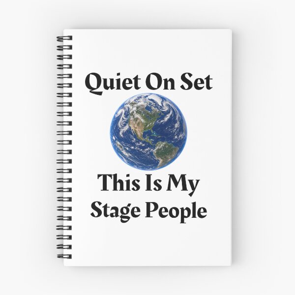 Item preview, #8 Quiet On Set, This Is My Stage People designed and sold by Backlash Expressions.