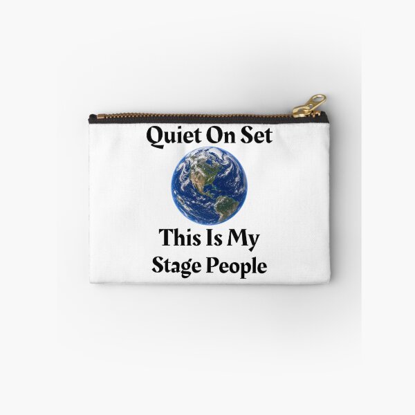 Item preview, #8 Quiet On Set, This Is My Stage People designed and sold by Backlash Expressions.