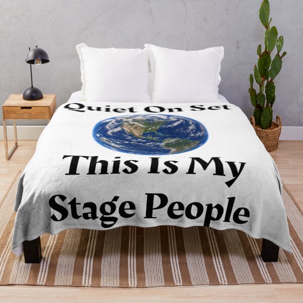 Item preview, #8 Quiet On Set, This Is My Stage People designed and sold by Backlash Expressions.
