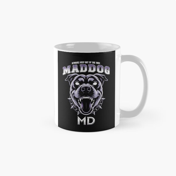 Item preview, Mad Dog Beware Aggressive Bulldog Graphic designed and sold by BrettCallahan.