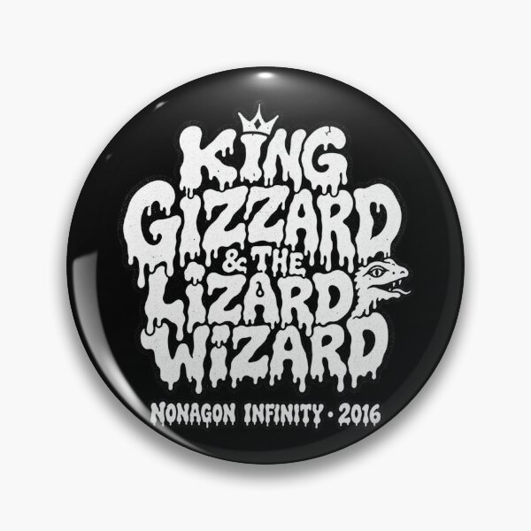 Item preview, King Gizzard Nonagon Infinity 2016 Psych Rock Slime Design designed and sold by JMS-Artvintage.
