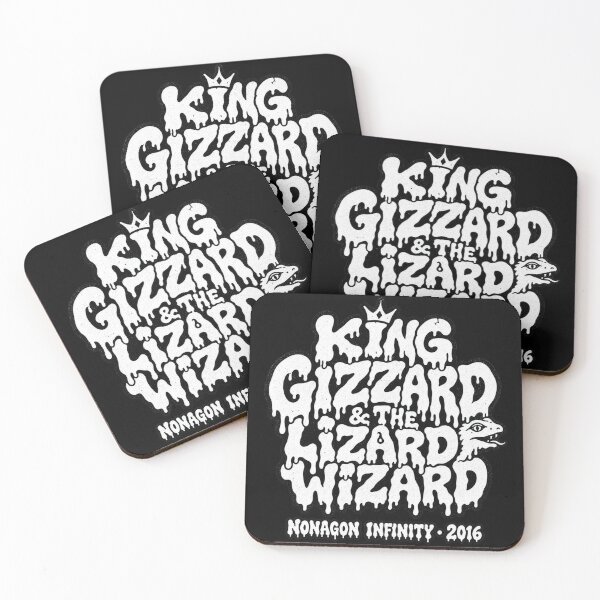 Item preview, King Gizzard Nonagon Infinity 2016 Psych Rock Slime Design designed and sold by JMS-Artvintage.
