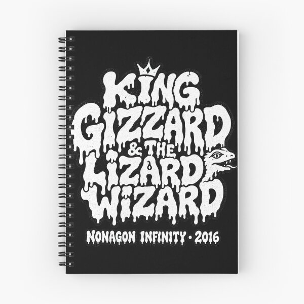 Item preview, King Gizzard Nonagon Infinity 2016 Psych Rock Slime Design designed and sold by JMS-Artvintage.