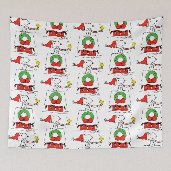Item preview, Cute Christmas Dog On Cozy Holiday House Festive Winter Cartoon Art designed and sold by OnayDesignUK.