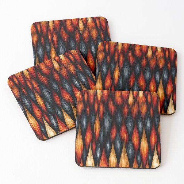 Item preview, Prismatic Scales Geometric Pattern designed and sold by Piotrek0001.