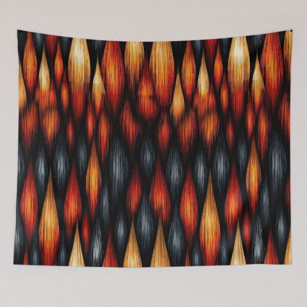 Item preview, Prismatic Scales Geometric Pattern designed and sold by Piotrek0001.
